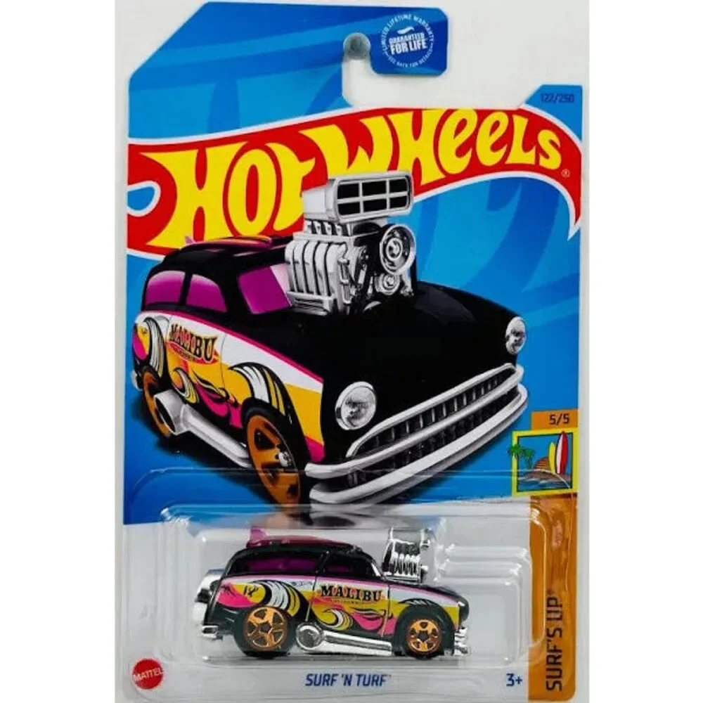 Hot Wheels Surf 'N Turf BLACK Surf's Up 5/5 122/250